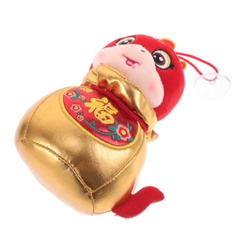 YARNOW Peluche para Año Chino Decoración de Peluche de Mascota Festivo y Adorno