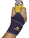 Impacto Charcoal Single Strap Thermal Wrap Support, Ergonomic Support Size: L/XL, Fits 7-1/2