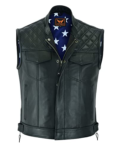 A&H Top Grain Cowhide Vest
