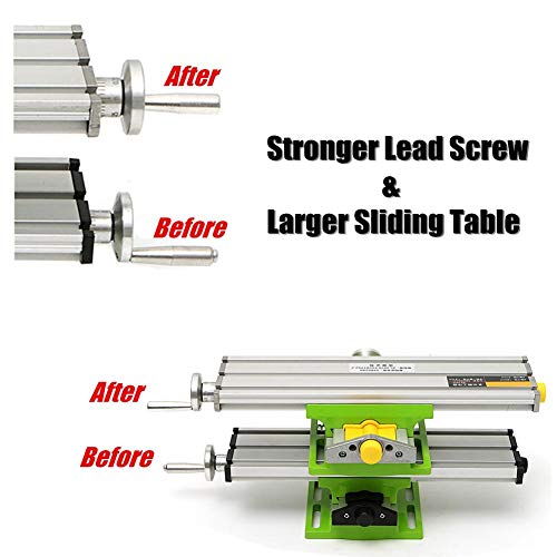 Moagem para mesa de trabalho multifuncional, BG-6330 viseira fresadora para furadeira de banco