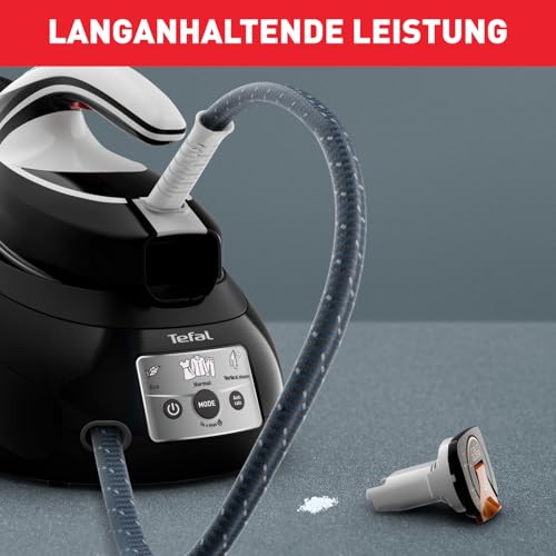 TEFAL EXPRESS ANTI-CALC Dampfbügelstation, abnehmbarer Kalk-Kollektor, 450 g/Min. Dampfstoß, leistungsstarker 6,5-Bar-Druck… – Ansicht 3