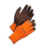 Worksafe Arbeitshandschuhe Thermo, Winter, rutschfest, abriebfest H50-462W - 1 Paar, Größe 11=XXL, orange