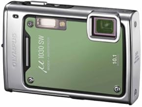 OLYMPUS 防水デジタルカメラ μ1030SW (ミュー) メタルグリーン μ1030SW GRN