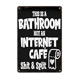 Blechschilder | Vintage-metall-blechschild „this Is A 