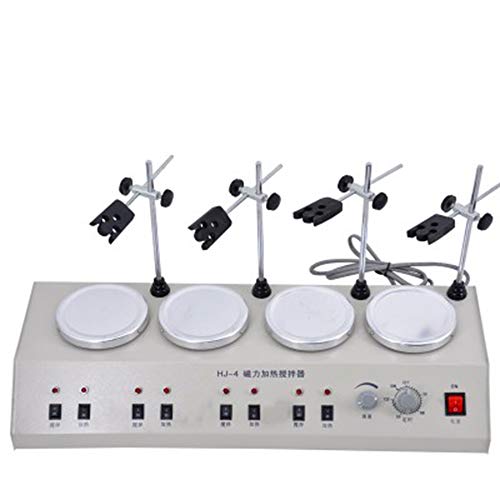 Mélangeur magnétique thermostatique HJ-4 pour vos sessions de recherche en biologie