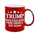 Make Liberals Cry Again Donald Trump Coffee Mugs Re-Elect 2020 Novelty Tea Cup POTUS MAGA Funny Gag Christmas Gift Ideas Republican Conservative Patriotic American Birthday Present for Him Her Dad Mom