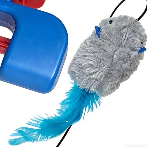 Juguete para gatos automático contra el aburrimiento con pluma y sonido 8