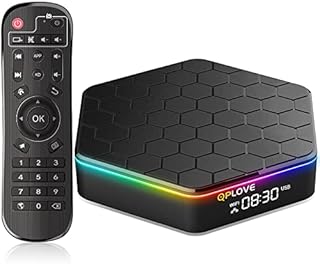 Android TV Box 4GB RAM 64GB ROM Android 12.0 TV Box H618 Quad-Core Cortex-A53 CPU Support 3D 6K 2.4G/5.0G WiFi6 BT5.0 Smart TV Box