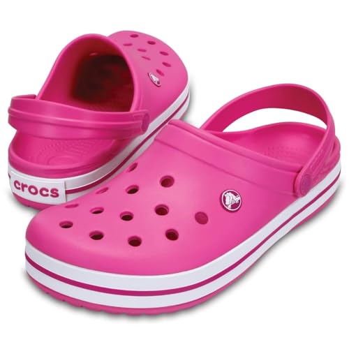 Image of Crocs Men Crocband Clog 11016-6U9 Party Pink M12