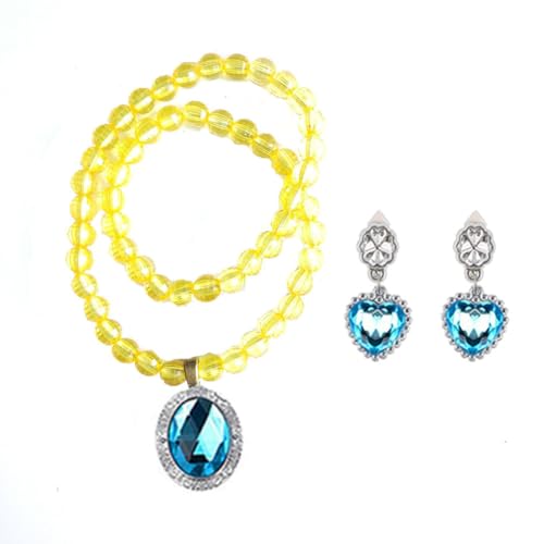 Set 6 Accesorios Disfraz Princesa Jasmine Niñas miniatura 7