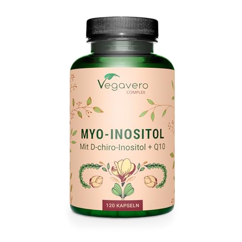 Myo Inositol Vegavero® | PCOS | Con D-Chiro + 5-MTHF + Vitaminas | OVARIOS POLIQUÍSTICO | Sin...