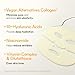THE FACE SHOP Vita-Toning Vegan Collagen Face Mask, Korean Glass Skin Essential, Hydrogel Mask for Moisturizing & Skin Elasticity, Improves Uneven Tone, 4EA