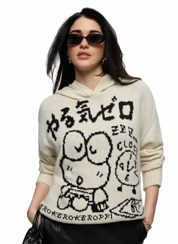Sweat à capuche Hello Kitty pour contrer le froid avec une coupe ample confort