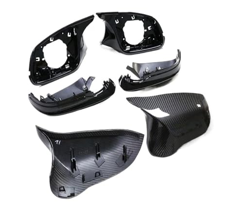 LDGSUPH 2012-2019 Fit for 1 2 3 4 X Series F20 F21 F22 F23 F30 F35 F34 F32 F33 F36 E84 I3 F87 M2 Real Carbon Mirror Cover Caps(Replace Dry Carbon)