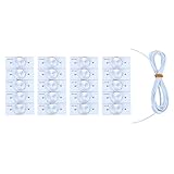 [Durable] La lampe SMD est faite de panneau de fibre de verre, de haute dureté, pas facile à endommager et peut augmenter la durée de vie.