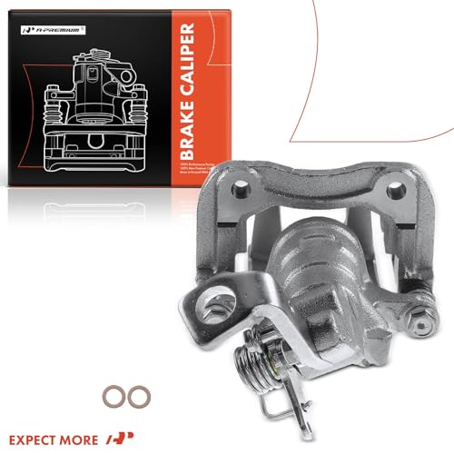 A-Premium Disc Brake Caliper Assembly with Bracket Compatible with Select Honda Models - Accord 1991 1992 1993 1994 1995 1996 1997 - Rear Left Driver Side by A-Premium - Image 8