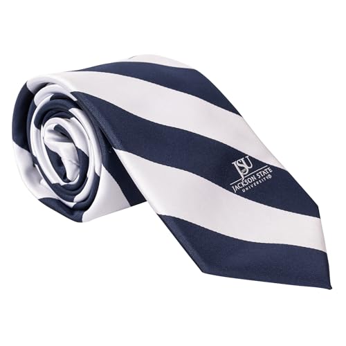 Desert Cactus Jackson State University Tie Tigers J-State 100% Polyester with Logo Officially Licensed (Style A)