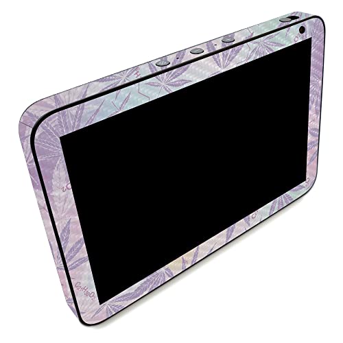 Image of MightySkins Carbon Fiber Skin Compatible with Amazon Echo Show 8 (Gen 2) - Pastel Mary | Protective, Durable Textured Carbon Fiber Finish | Easy to Apply | Made in The USA