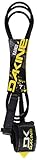 Dakine Kainui Surfboard Leash (7-Feet x 1/4-Inch, Black)