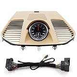 ASVEGEN Sport Chrono Stopwatch Mounted Dashboard for Porsche 911 991 2013-2019, Beige Panel and Black Clock