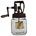 Treasure Gurus Rustic Antique Style Dazey Glass Hand Crank Butter Churn Primitive Farmhouse Decor Replica