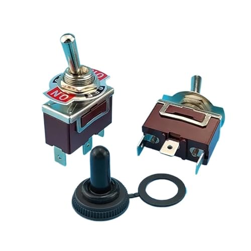 Interrupteur à bascule 12mm bouton marche-arrêt KN3C-103P 3 broches - 3