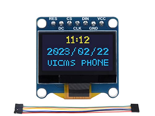 waveshare 0.95C` OLED W[ 128 × 64 sNZ OLED fBXvC I2C SPI XN[ SSD1315hCo[`bvt CG[ u[ 2FfBXvC Raspberry Pi/Arduino/ST