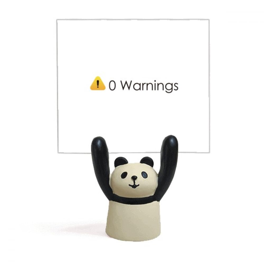 Programmateur support mémo panda pour bureau et décoration créative - 4