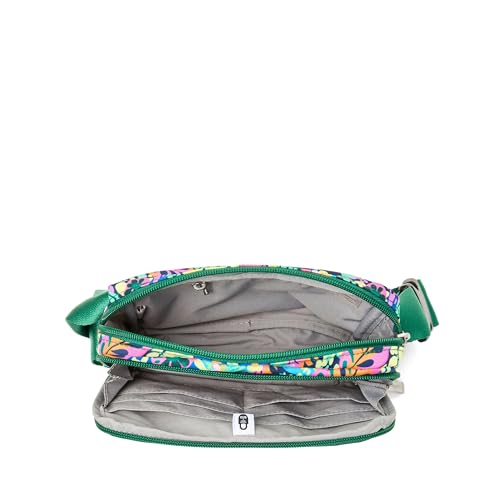 Image of Baggallini Modern Belt Bag 5x8 Travel Fanny Pack Sling Bag Waistpack w /RFID Card Holder Water-resistant Crossbody Bag