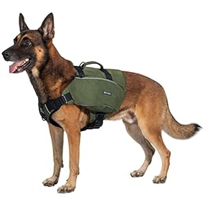 Lightweight Dog Saddle Bag with Pockets