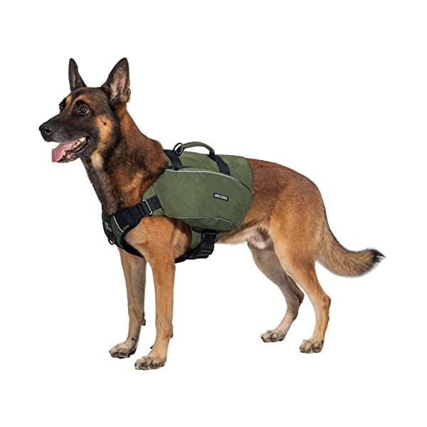 Lightweight Dog Saddle Bag with Pockets