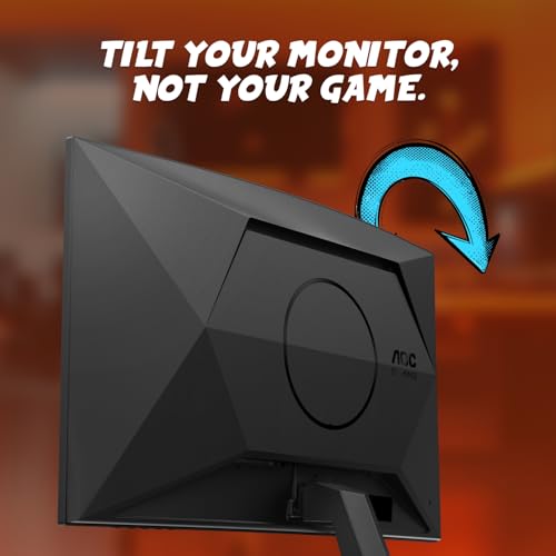 Image of AOC CQ32G4VE 32 inch Curved Ultra-Wide Gaming Monitor QHD 2560x1440, 1500R, 180Hz, 0.5ms MPRT, 2X Display Port, HDMI, HDR, Gaming Console Compatible, 3-Year Zero Dead Pixel Guarantee