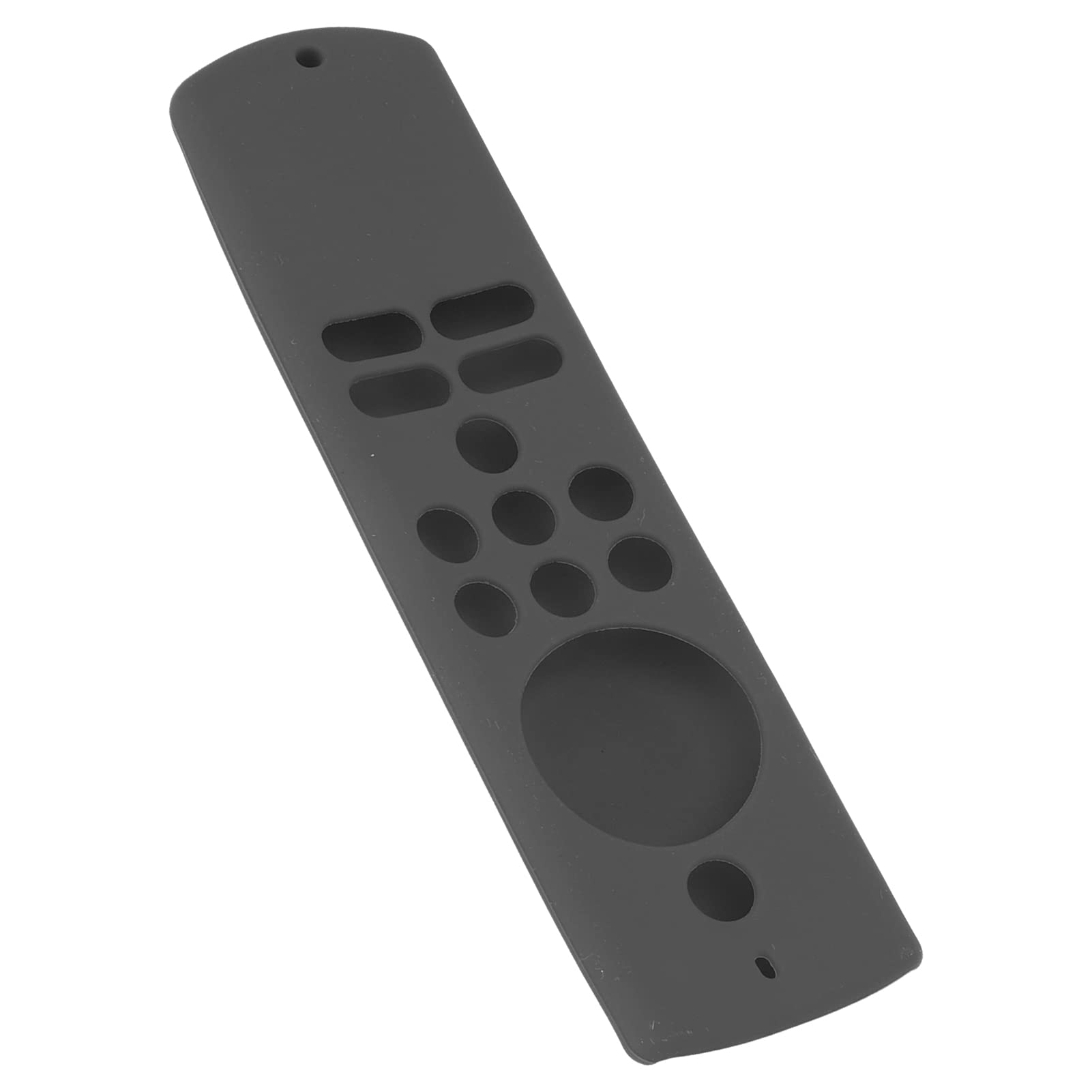 Funda Protectora para Mando a Distancia, Funda para Mando a Distancia con Correa de Mano, Fundas Antideslizantes de Silicona a Prueba de Golpes para Mando a Distancia Fire TV Stick Lite(Gris oscuro)