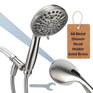 Yuhx SH10MODE18 Handbrause Gebürstetes Nickel