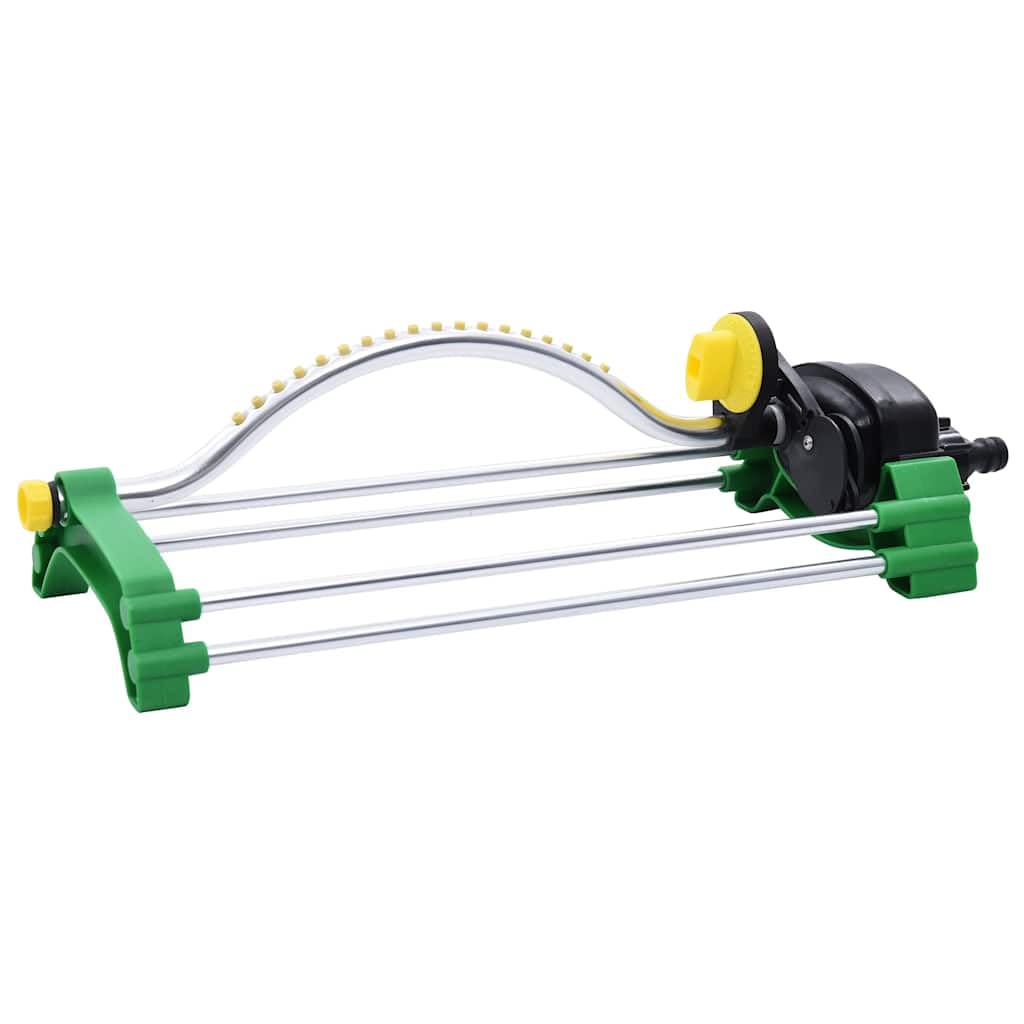 Arroseur oscillant avec 18 Jets pour Jardin pelouse Irrigation Efficace réglable portée jusqu'à 15 mètres Compatible Tuyau Standard idéal pour Surface Grande Zone