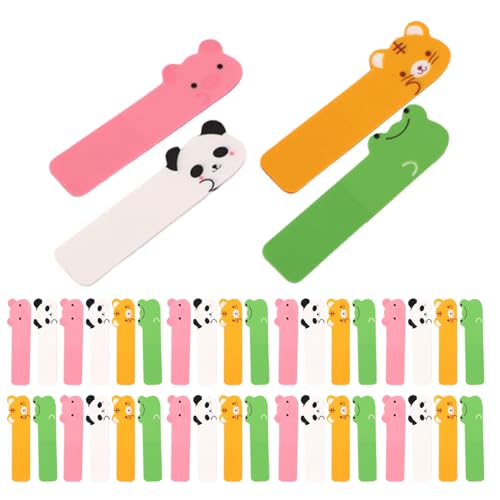 Mini etiquetas escribibles de animales para llenar de orden y alegría tus cuadernos de estudio