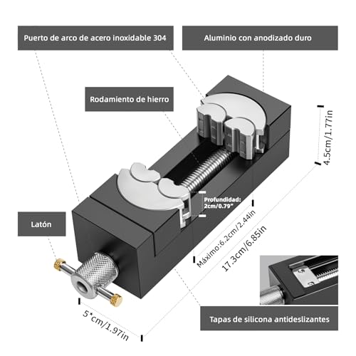 Mini tornillo de banco 14 Imagen adicional