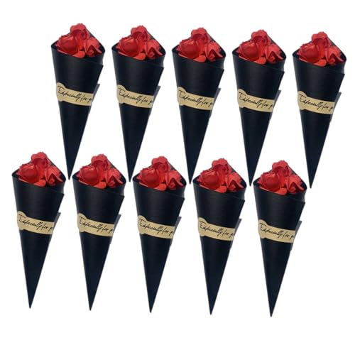 Mini bouquet de flores secas 10 piezas para decoración miniatura 1