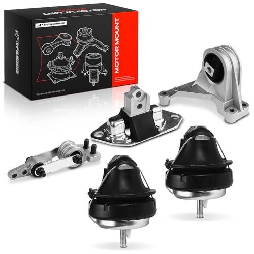 A-Premium 5PCS Engine Motor Mount and Torque Strut Mount Set Compatible with Volvo XC90 2003-2006, S60 2001-2004, XC70 2003-2005, V70 2001-2003, Replace# 30748811, 30680770