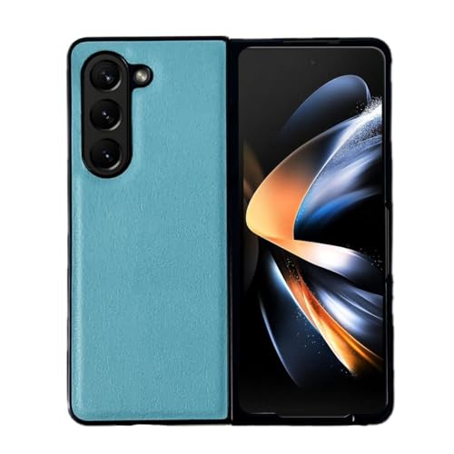 Coque Samsung Z Fold5 premium ultra fine rigide ajustée bleu