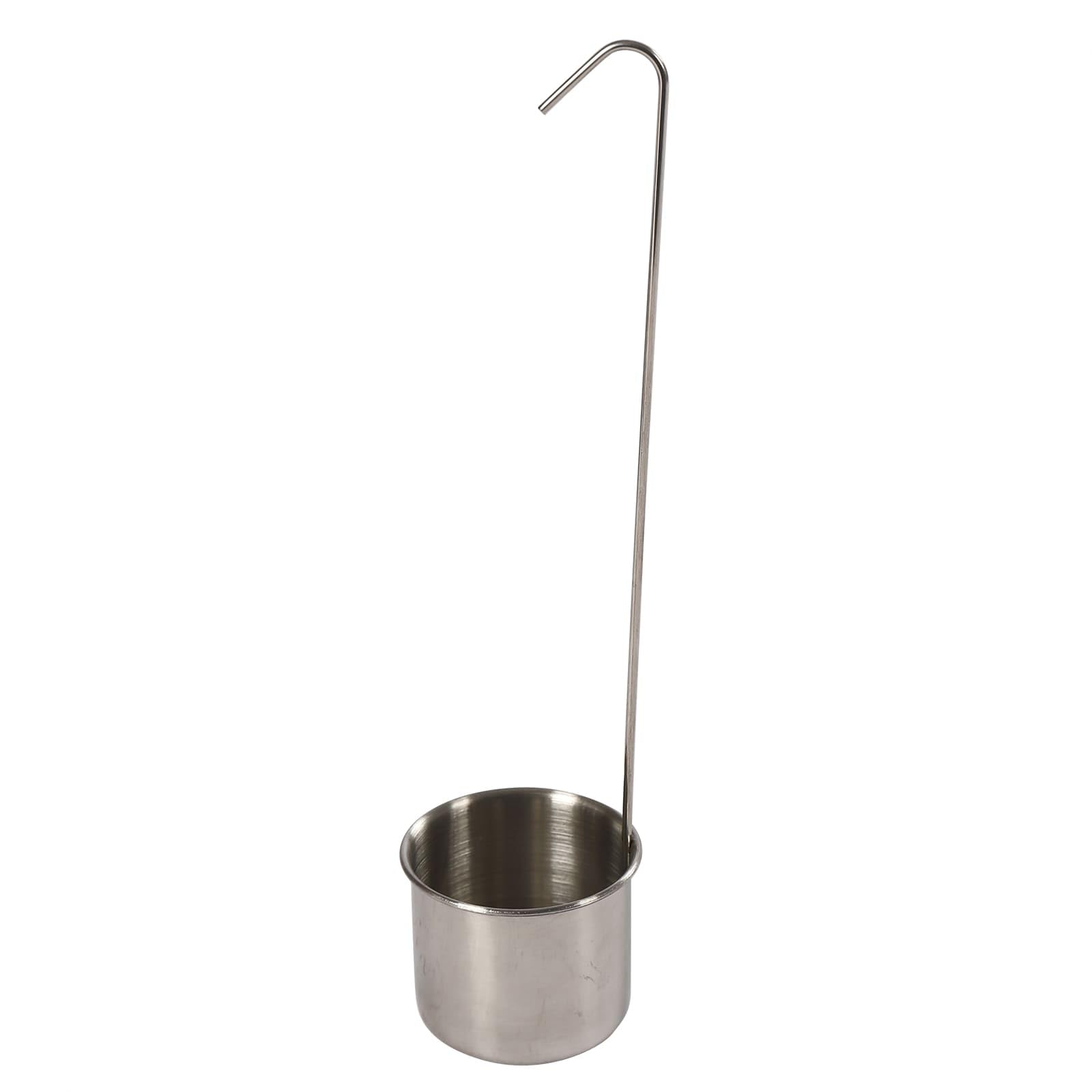 Contenitore ermetico per alimenti in acciaio inox 201 con coperchio e mestolo, tanica multifunzionale con guarnizione in silicone, per la conservazione di latte, vino, formaggio e farina (14L)