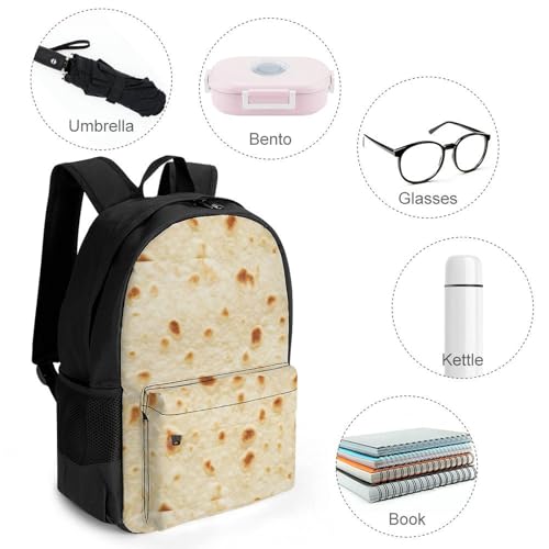 Burritos Backpack with Pockets, Suitable for Unisex Casual And Versatile4