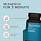 edubily nutrition® Omega-3 Fischölkapseln • 70% Omega 3-Gehalt • EPA DHA Kapseln in pharmazeutischer Qualität aus nachhaltigem Wildfang • Kleine Kapseln • 90 Kapseln im Braunglas