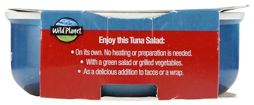 Image of Wild Planet Ready-To-Eat Wild Tuna, Bean & Corn Salad, 5.6 Oz, Pack of 1 | Red Bean & Corn Salad with Organic Sweetcorn, Red Peppers and Carrots. Non-GMO, Gluten Free, Kosher, Dairy Free