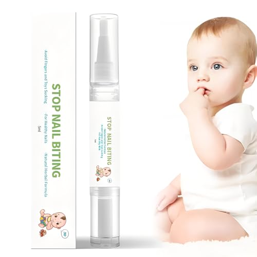 AYVRUOP Esmalte en Barra Amargo,Barra Anti-Morderse Uñas,Solución Fácil para Dejar de Morderse las Uñas,No Morderse Las Uñas Niños,Práctico de Usar,Evita el Hábito de Roerse las Uñas,1 Piezas