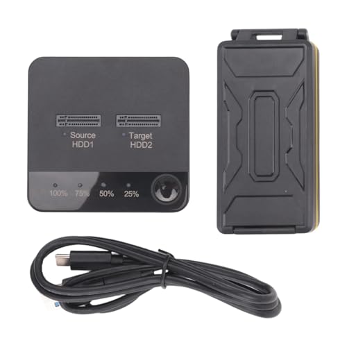 Duplicateur M.2 SATA double baie pour restaurer un disque dur externe facilement - 2
