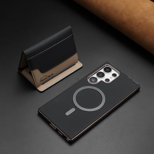 Étui en cuir marron Samsung Galaxy S25 Plus : protégez votre smartphone avec style - 4