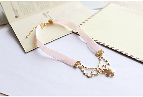 Cardcaptor Sakura Star Wings Girls Pink Choker (Sakura)3