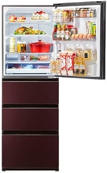 Amazon | AQUA 4ドア冷蔵庫(430L・右開き) クリアモカブラウン