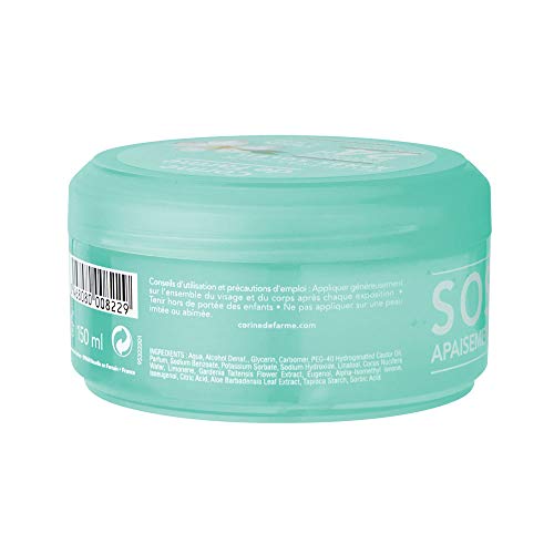 Après soleil Gelée Corps Fraîcheur Hydratant Apaise Fleur De Tiaré Corine De Farme Le Pot De 150ml - vue 4